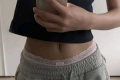 레이스 팬티위로 뺴꼼