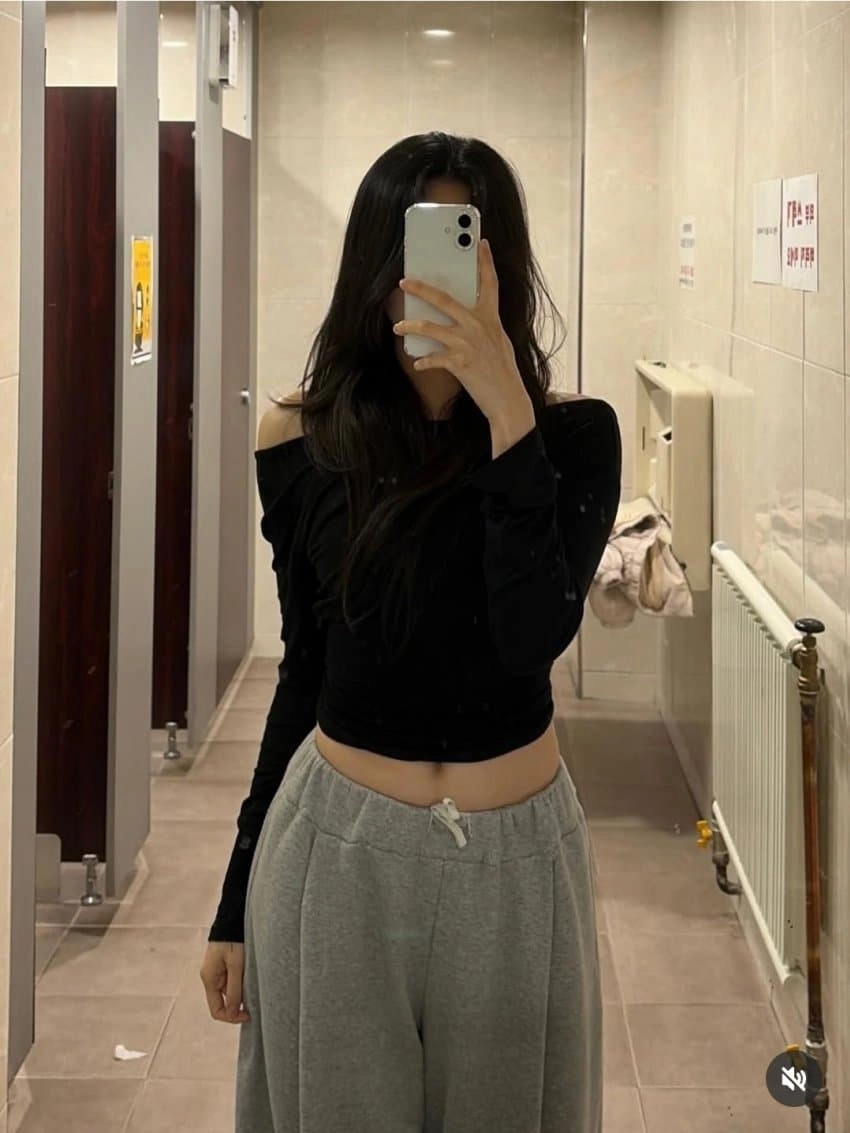 헬스장에서 자연스레