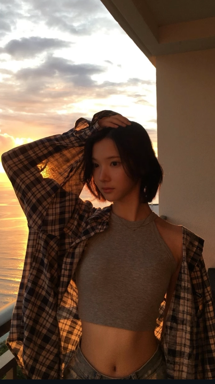 하투하 지우 노을과 함께