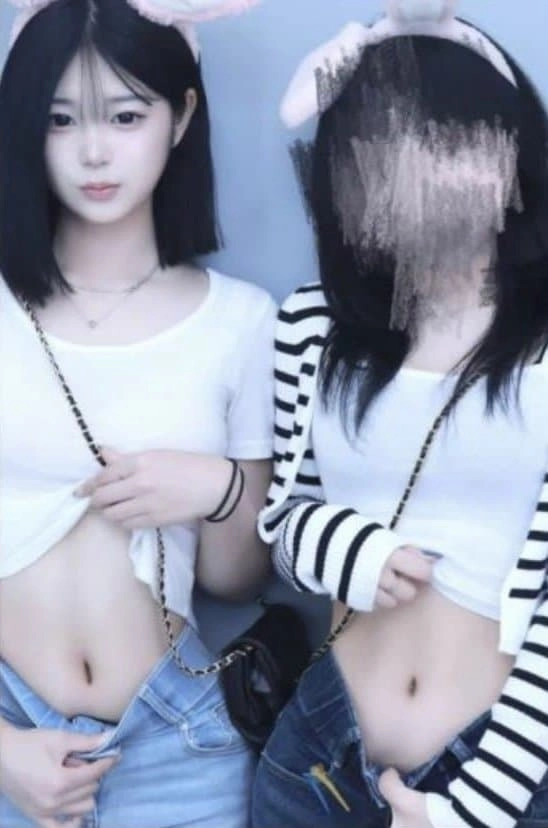 09년생 배꼽까기