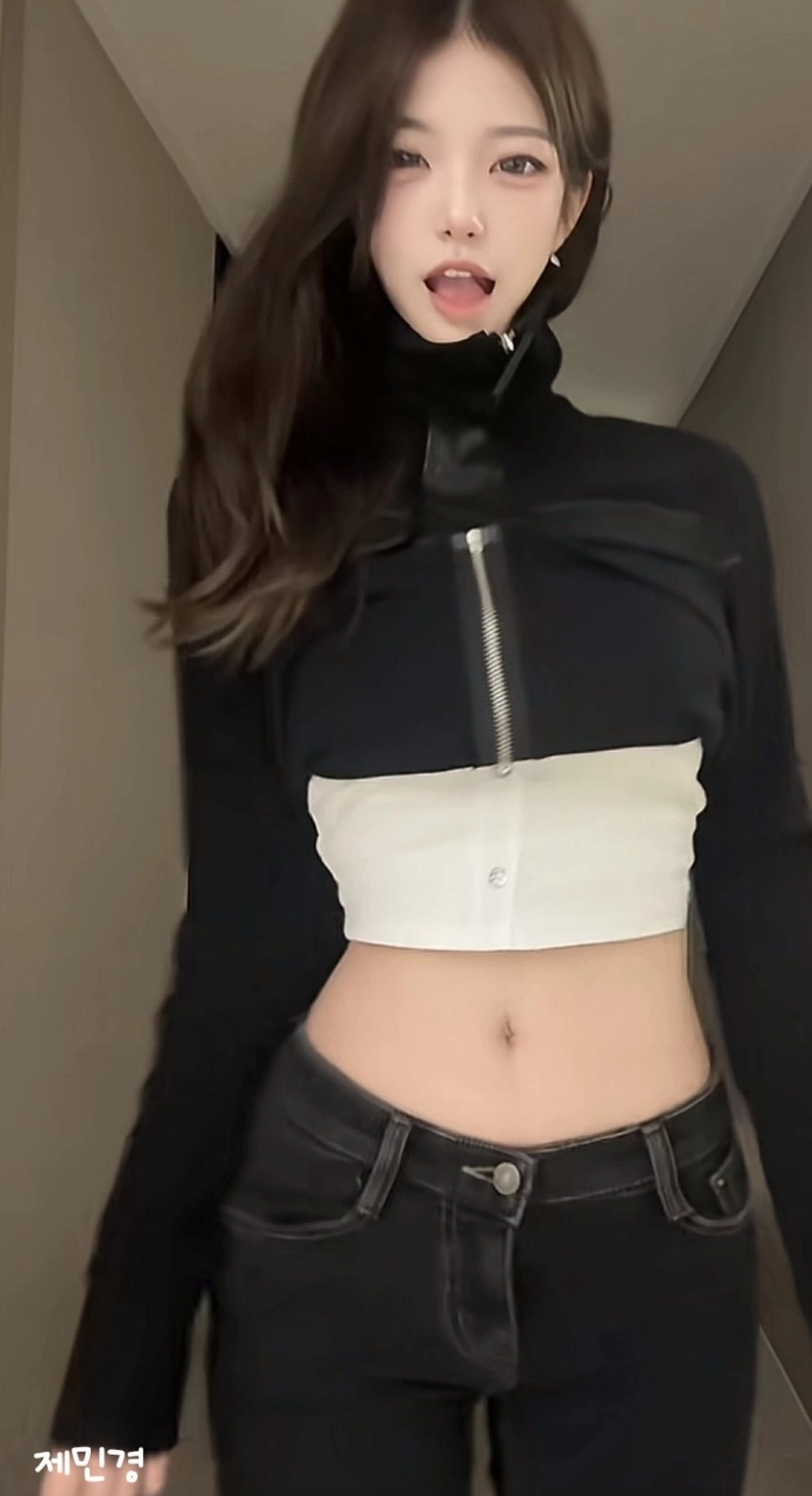 배꼽에 안경걸기