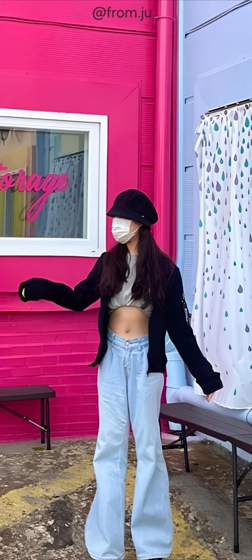 여대생 개구리배꼽