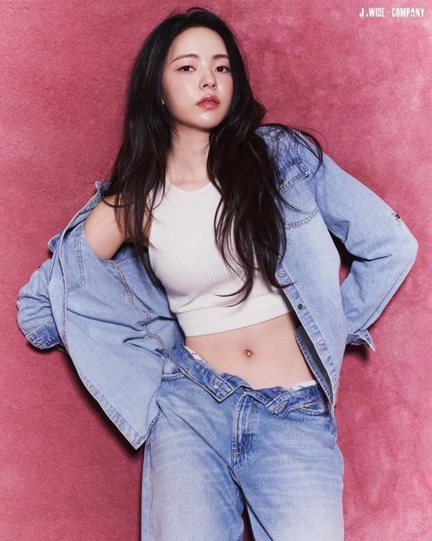 청청화보 찍는 배우 조유정