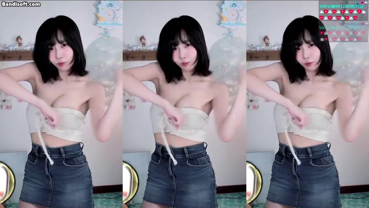 다들 숨 멈췄던 수련수련 유륜 노출