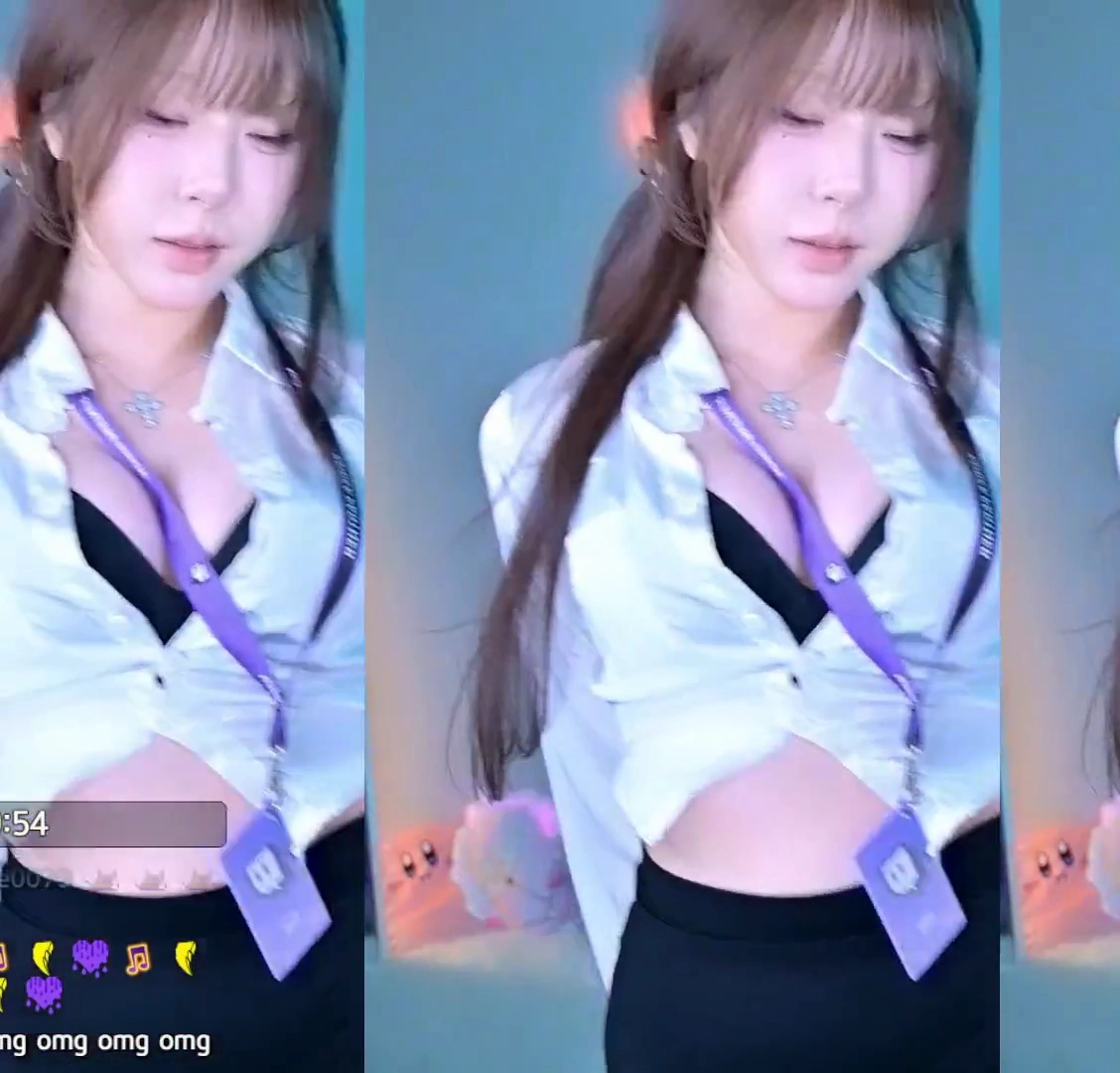 갓리타 야벅지 출렁인 오피스룩 착샷에 엉큰녀 리액션